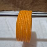 हल्दी प्लेन कटिंग में काँच की डबी