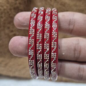 केमिकल में लाल 4 चूड़ी N12