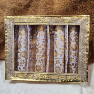 गोल्डन कलर chudi box N29